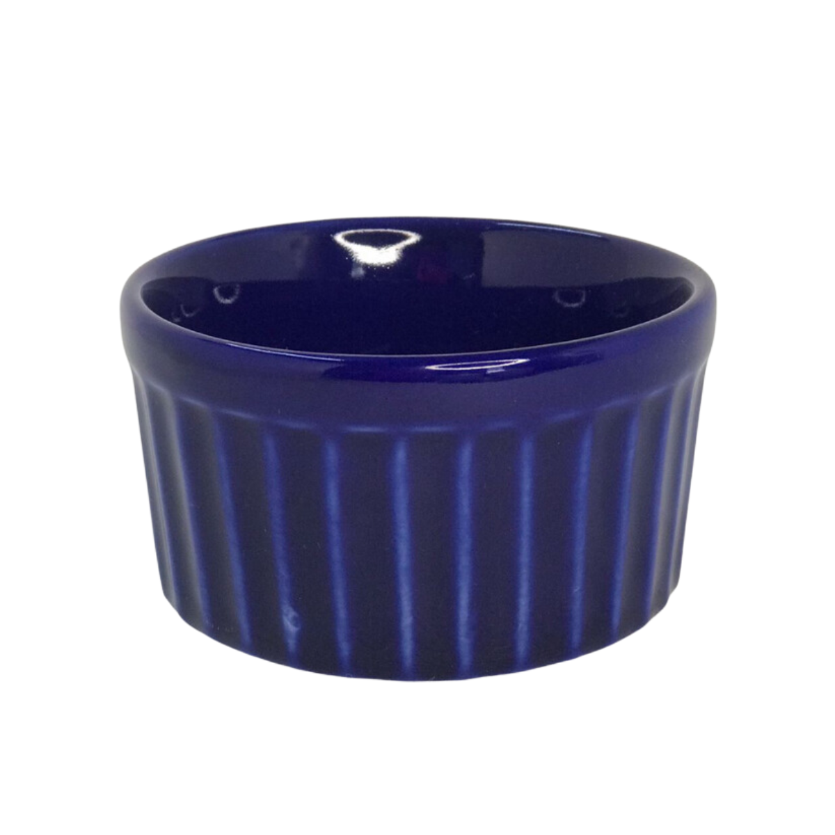 Ramequim de Porcelana Grande Azul 200ml BelaVista