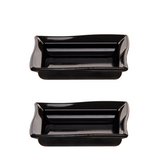 Molheira Shoyu 60ml em Polipropileno Preto VemPlast