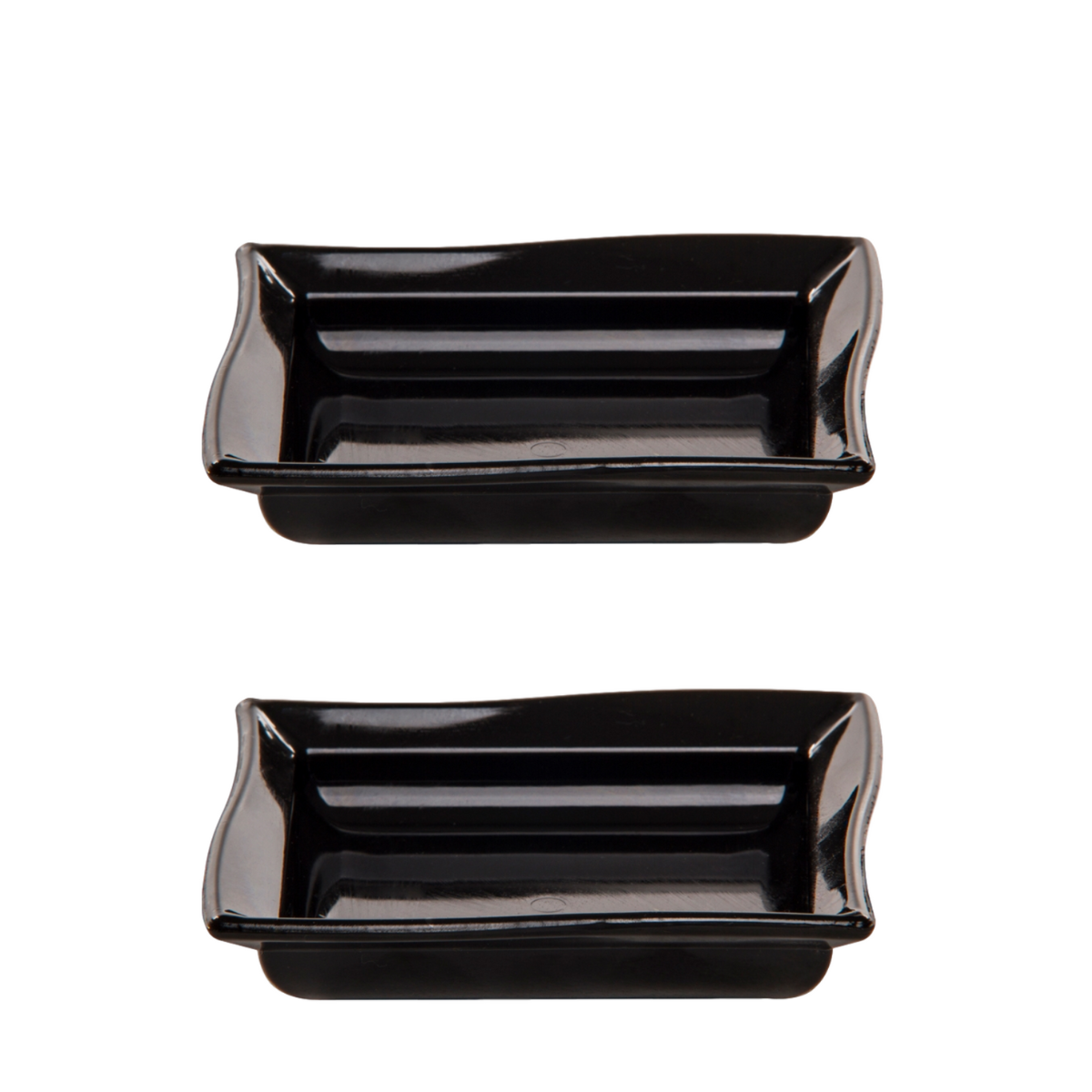 Molheira Shoyu 60ml em Polipropileno Preto VemPlast