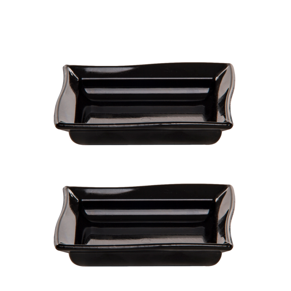 Molheira Shoyu 60ml em Polipropileno Preto VemPlast