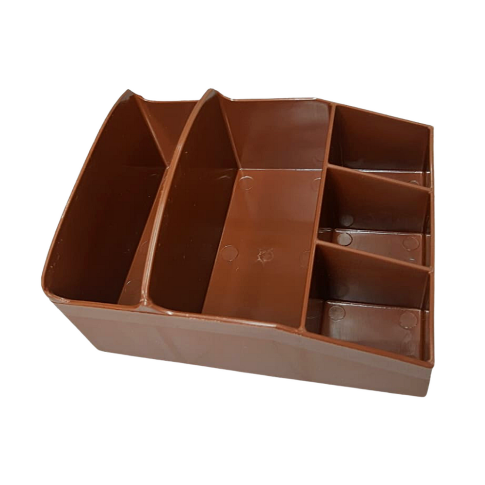 Porta Guardanapo Galheteiro Marrom Plastcom