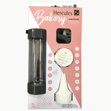 Biscoiteira Transparente 20 Peças Com Bicos Hercules
