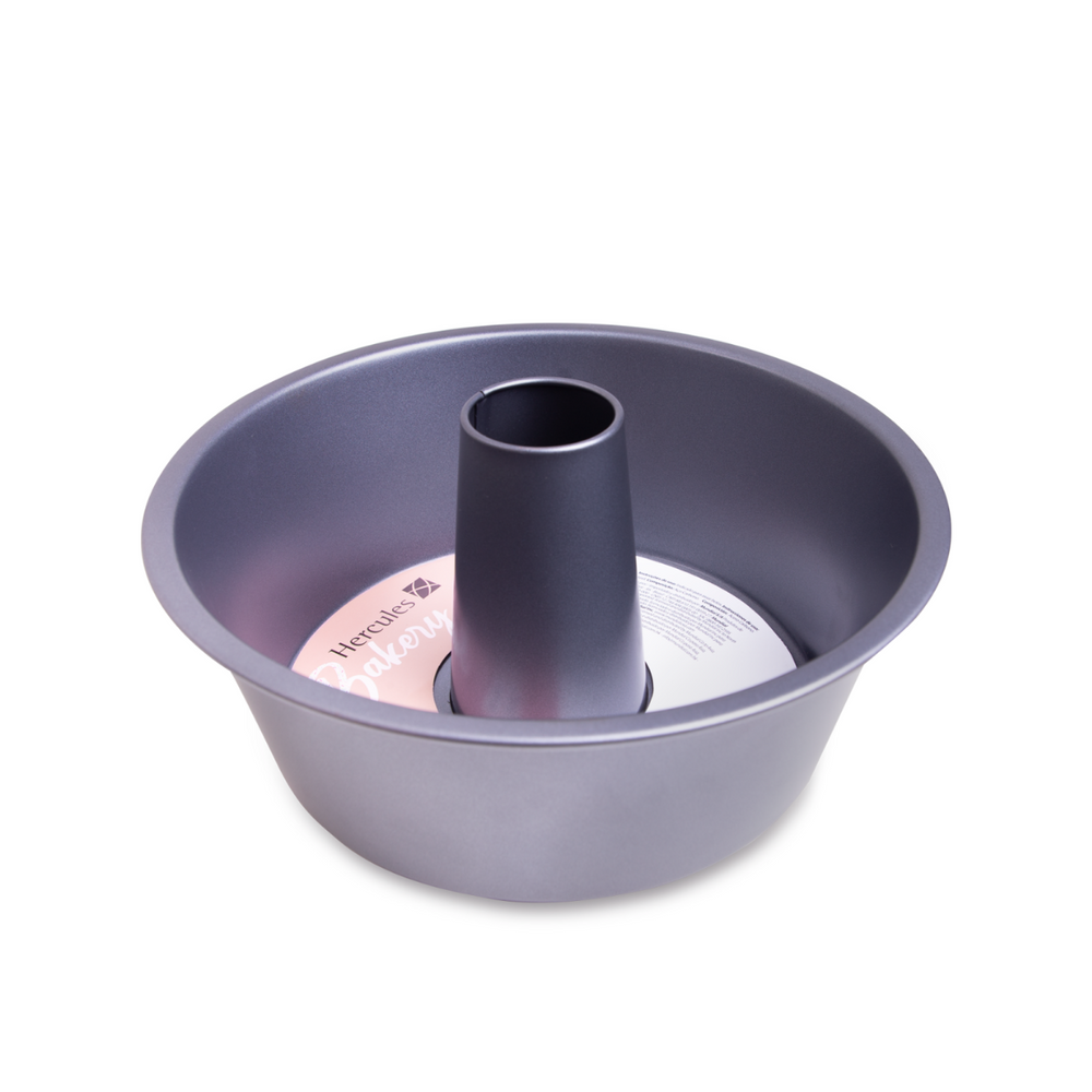 Forma de Bolo Redonda Com Furo Aço Carbono Hercules