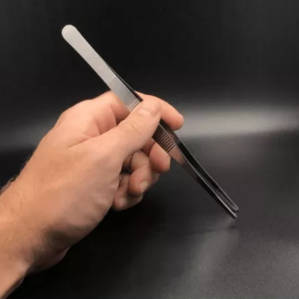 Pinça Culinária Ponta Reta em Aço Inox Hercules