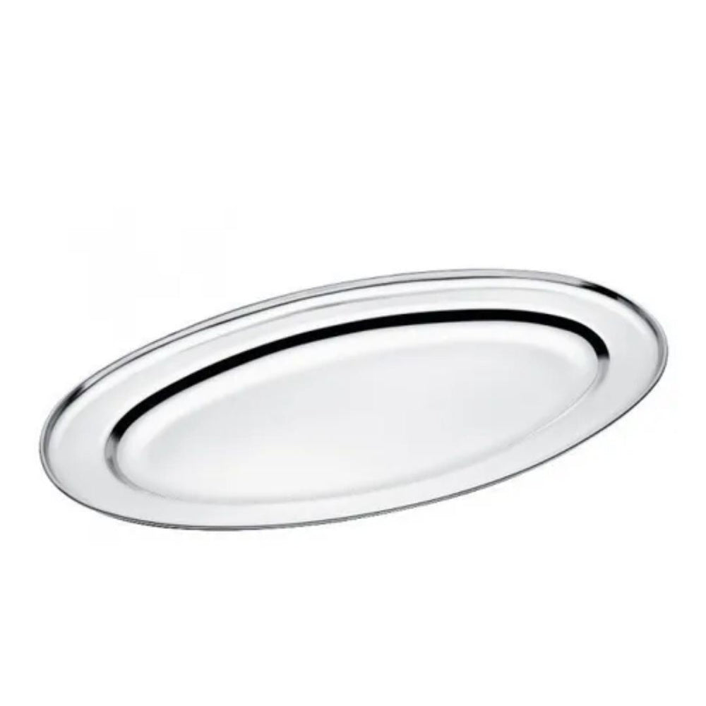 Travessa Oval 30cm em Aço Inox unyhome