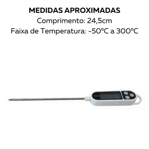 Termómetro Culinário Digital Espeto unyhome