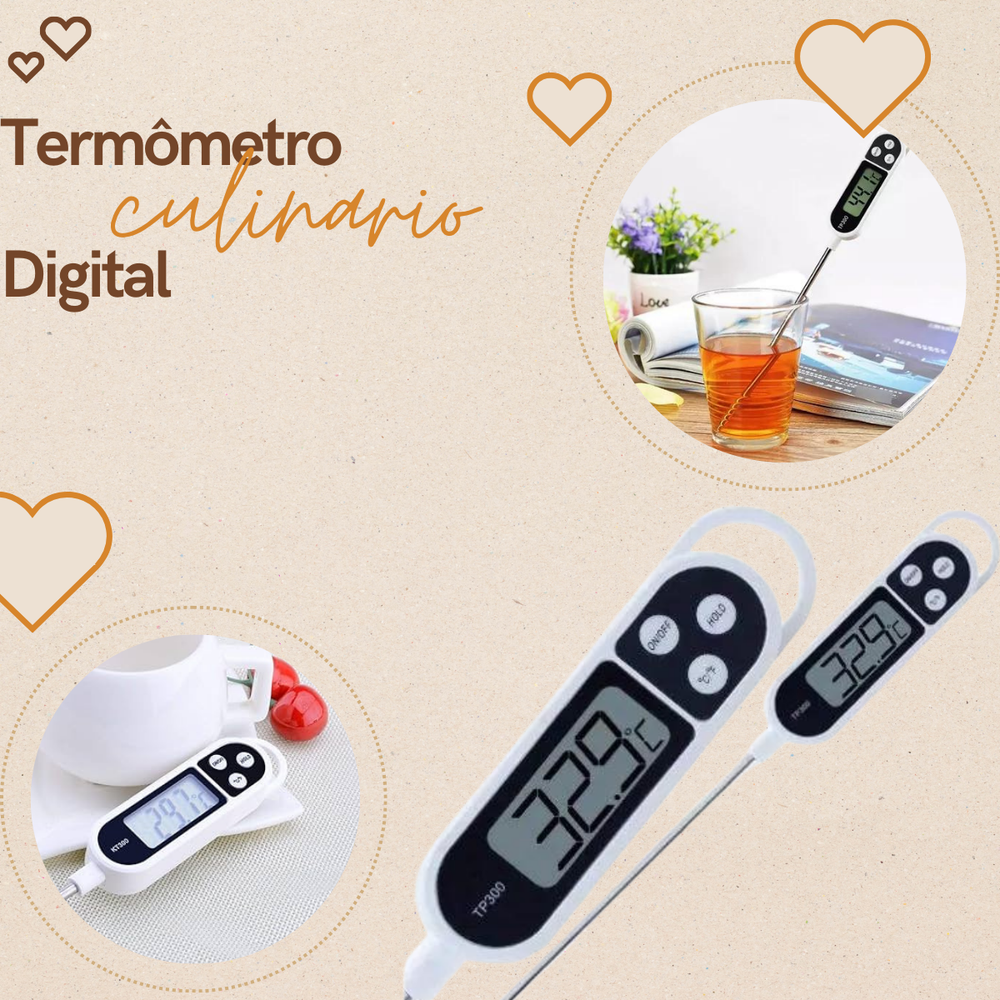 Termómetro Culinário Digital Espeto unyhome