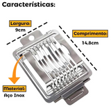 Fatiador de Ovos em Aço inox 14,5cm