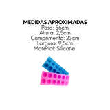 Forma de Silicone Abóbora Cor Sortida - A Gourmet
