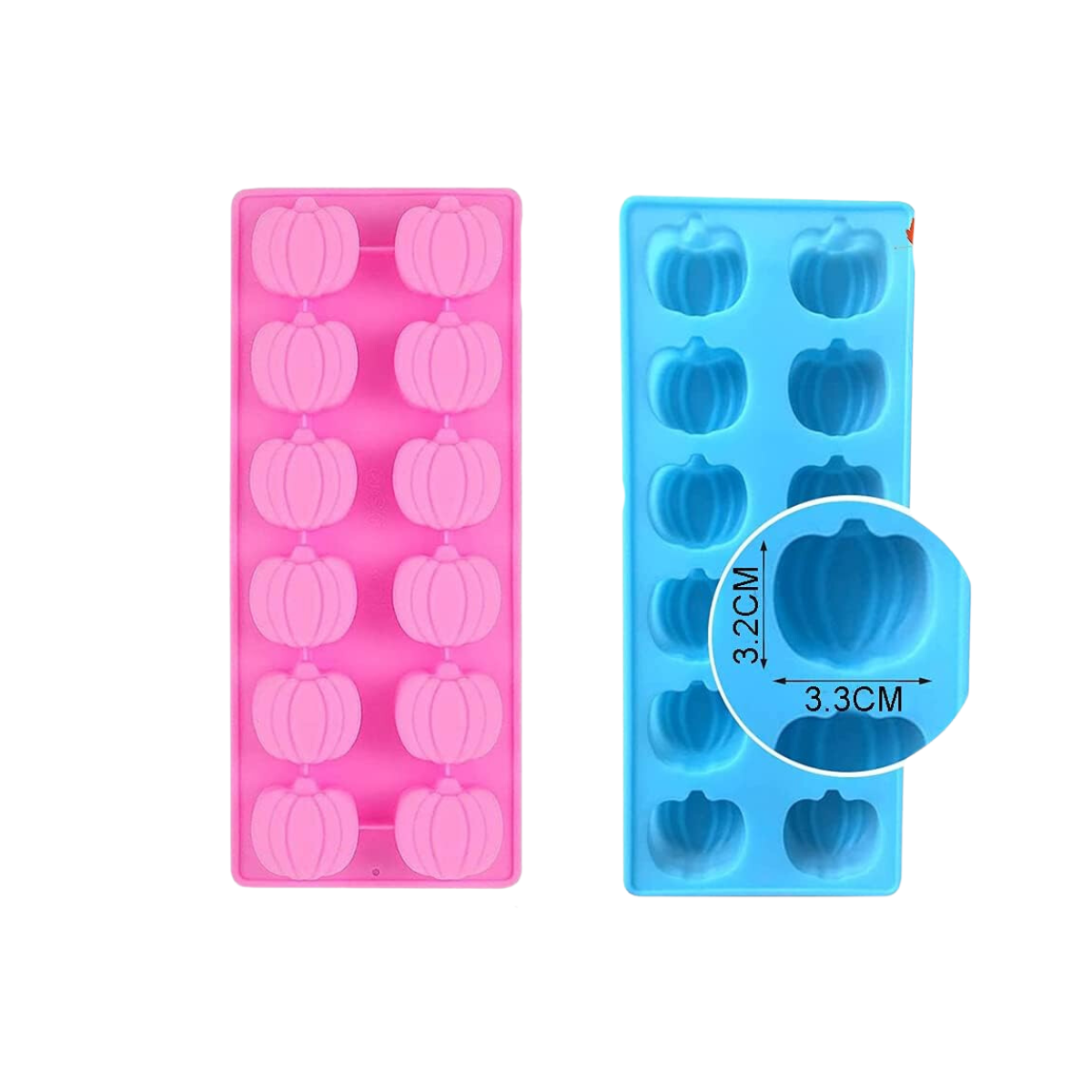 Forma de Silicone Abóbora Cor Sortida - A Gourmet