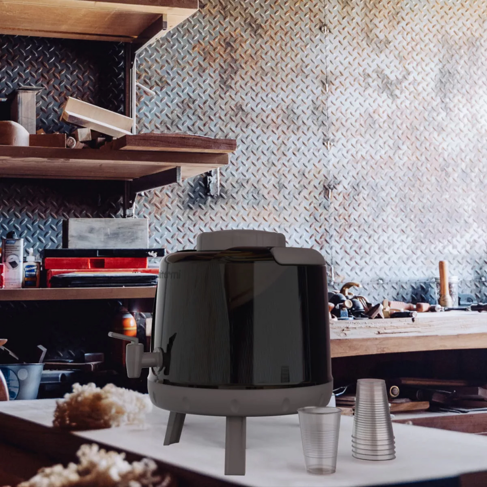 Botijão Térmico 5L Com Torneira e Pés Dobráveis - A Gourmet