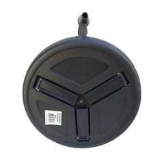 Botijão Térmico Com Torneira 10l Arezzo Preto - A Gourmet