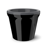 Balde de Gelo Térmico Preto 6L - A Gourmet