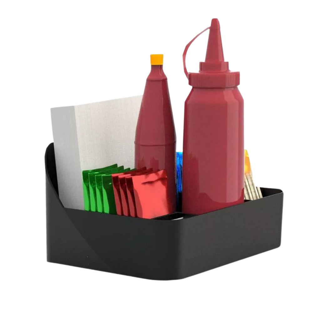 Porta Sache G Preto em Polipropileno unyhome