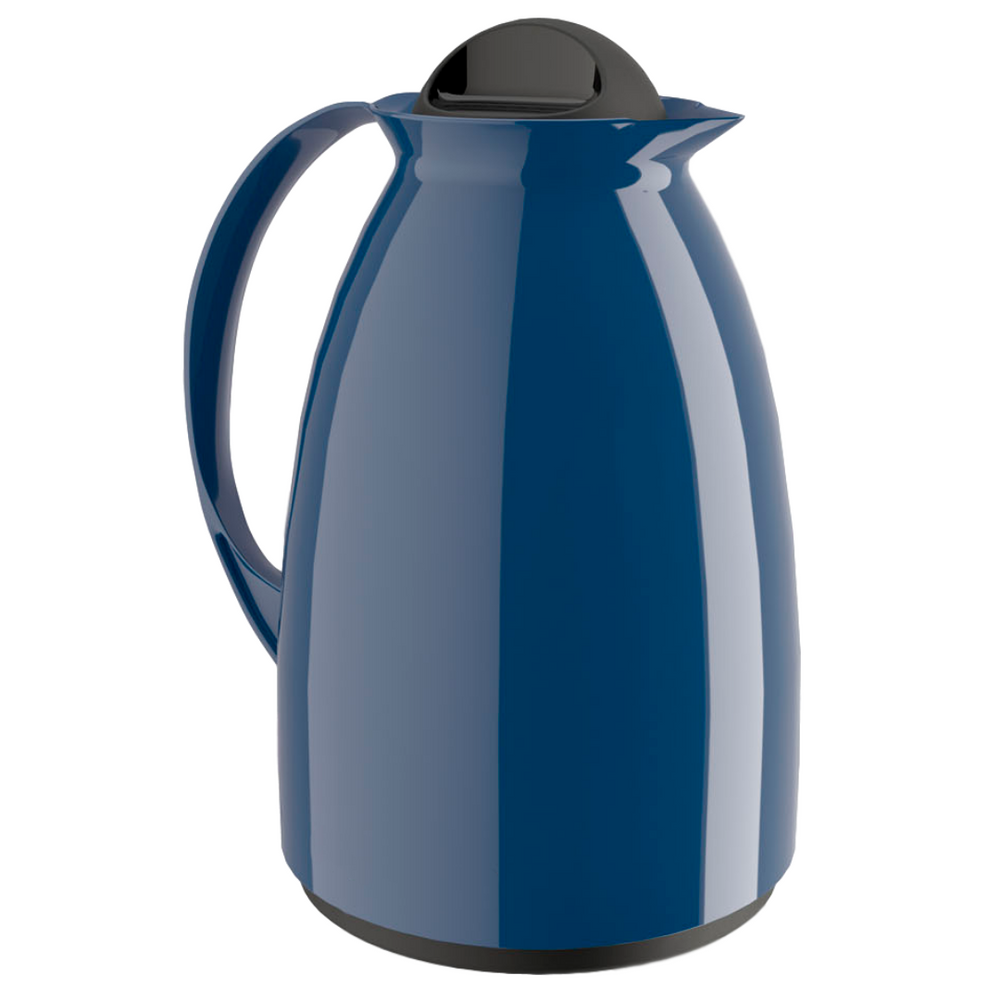 Garrafa Termica Florença Ampola de Vidro Azul 650ML Unitermi