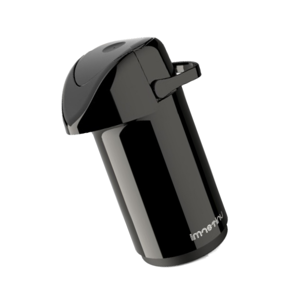 Garrafa Térmica Verona Preta de 600ML Unitermi