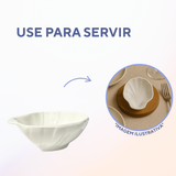 Casquinha De Siri Mini Tigela Servir 50ml - A Gourmet