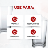 Kit 50 Copo Caldereta 350ml Personalizado Nadir Copos