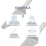 Espatula Inox Polipropileno