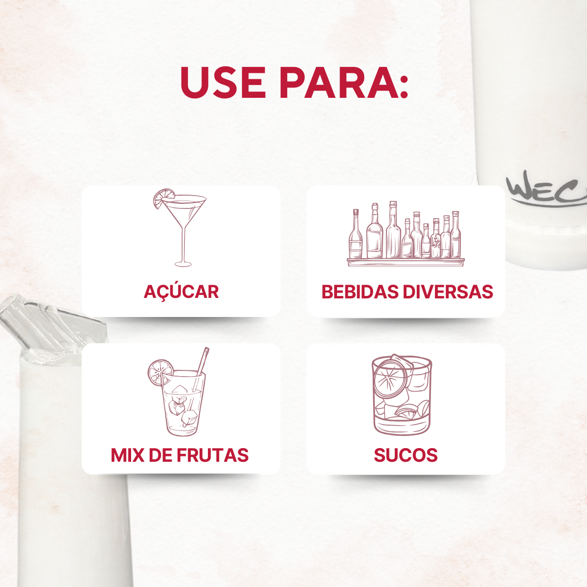 Garrafa Dosadora Plástico 1 Litro - A Gourmet