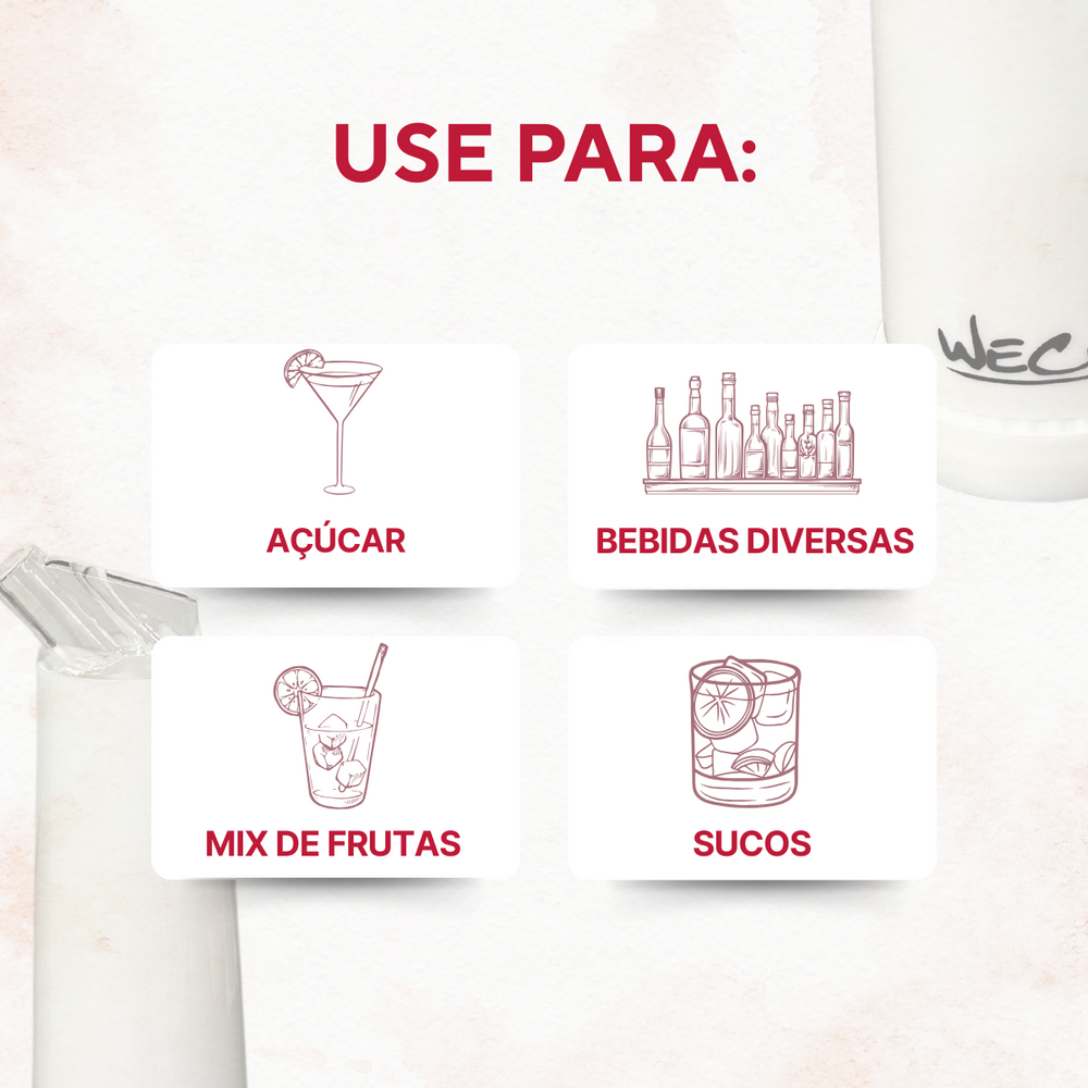 Garrafa Dosadora Plástico 1 Litro - A Gourmet