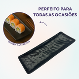 Mini travessa retangular melamina