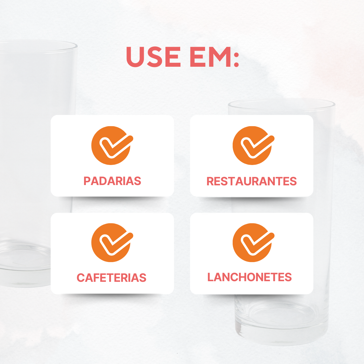 Copo Cylinder LD de Vidro 350ml