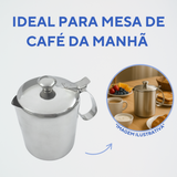 Leiteira em Aço Inox 600ml - A Gourmet