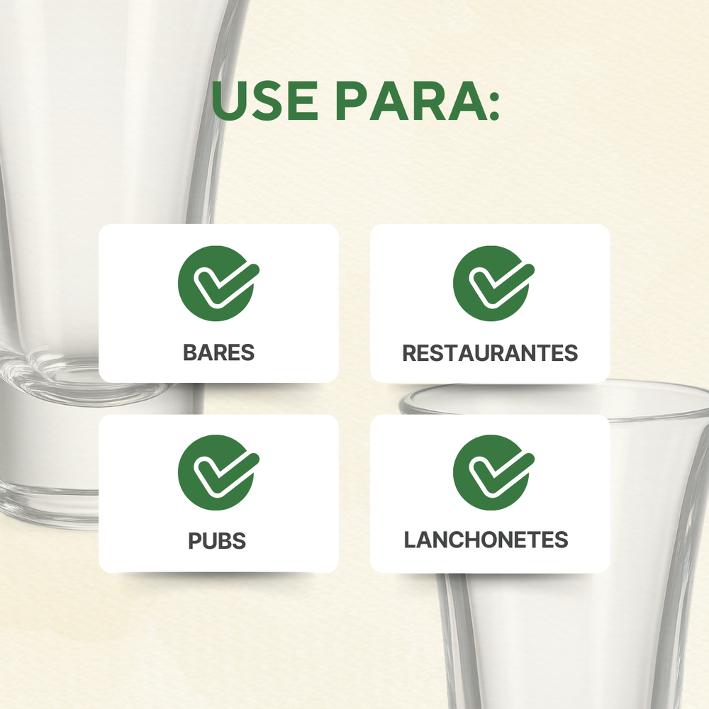 Copo Dose Vidro 60ml - A Gourmet