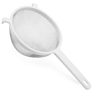 Peneira em Aço inox Cabo Plástico 10cm Hercules