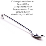 Colher Para Servir Master 41cm Aço Inox Hercules