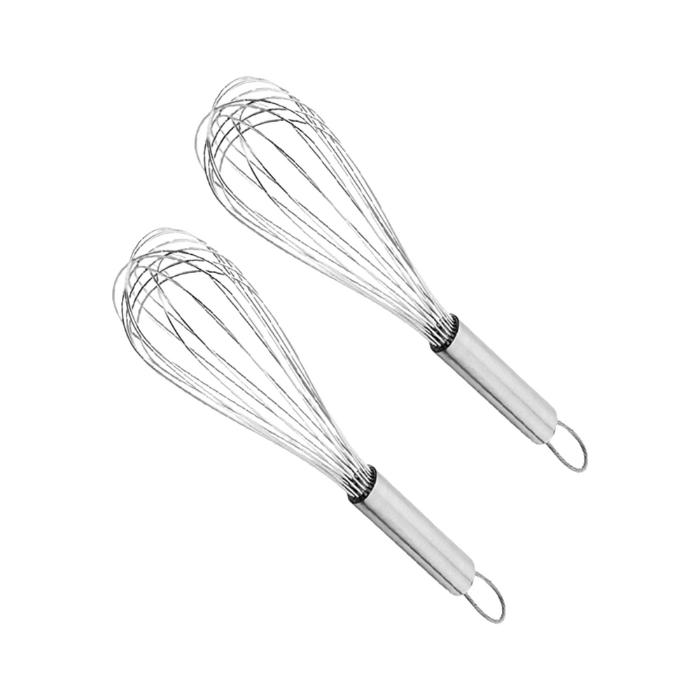 Batedor Fuet Hercules Aço Inox 30cm Hercules