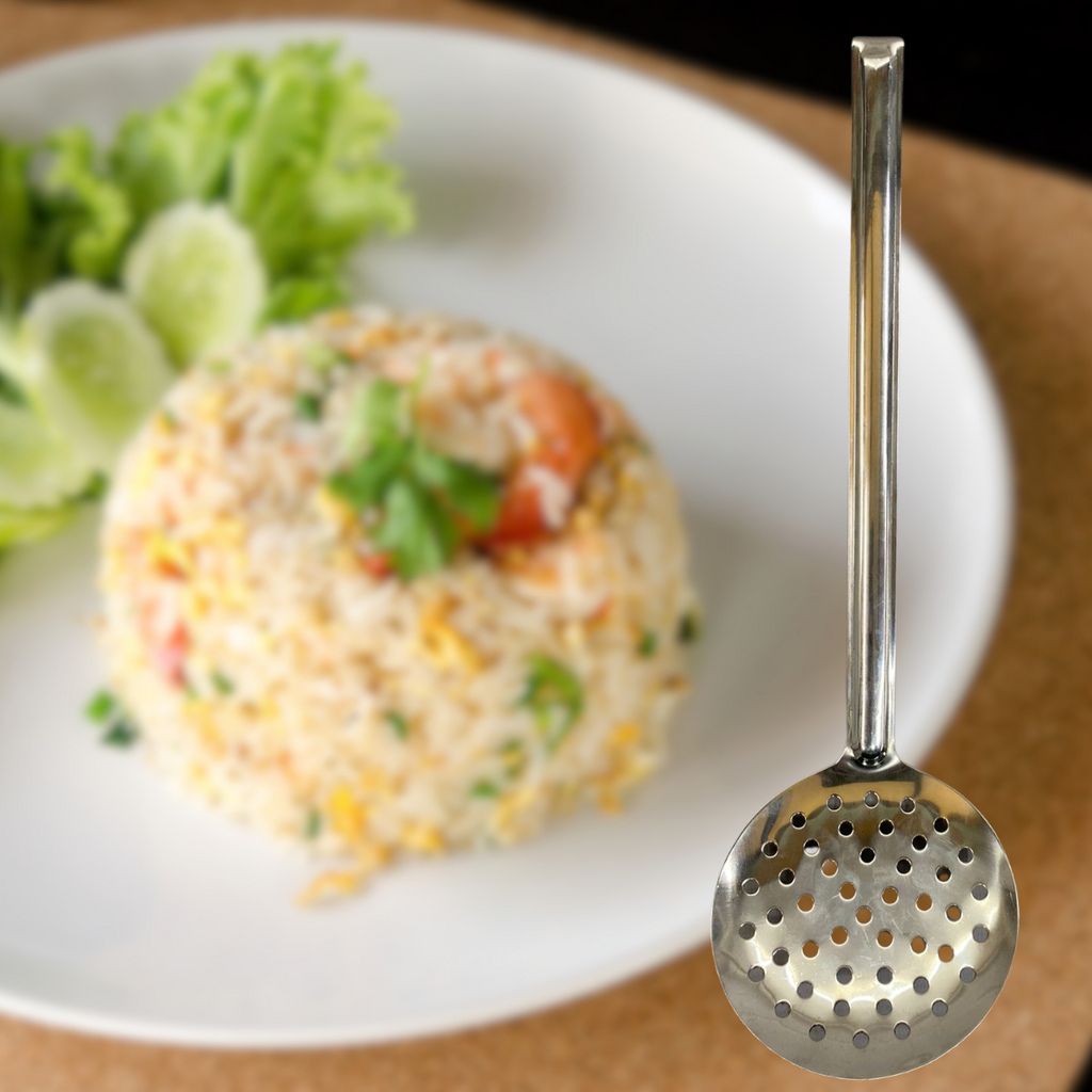 Escumadeira Hercules em aço inox Hercules