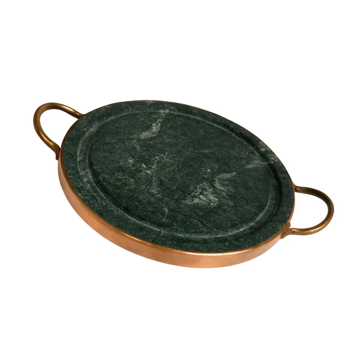 Grelha Pedra Sabão Alça Cobre