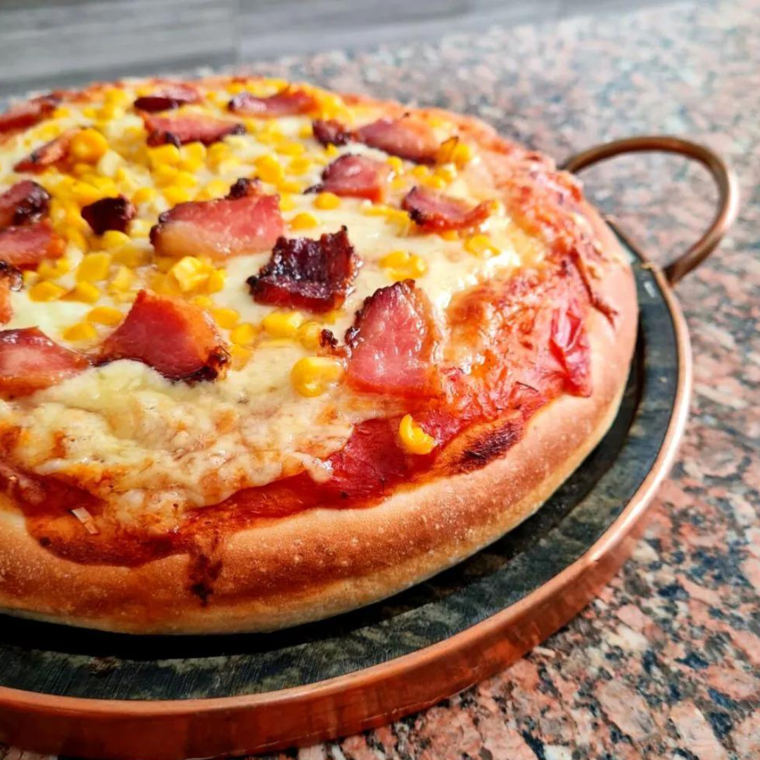 Forma de Pedra Sabão Pizza Grelha Carne 22cm - A Gourmet