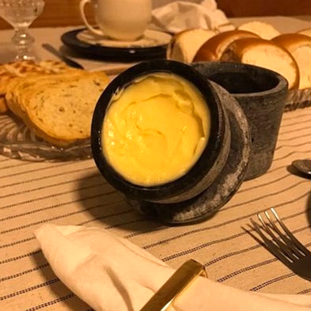 Manteigueira Pedra Sabão Natural Val Pedra Sabão