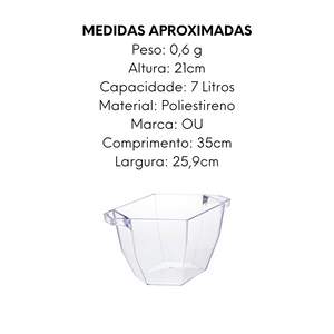 Cooler Vertice de 7L de Poliestileno OU