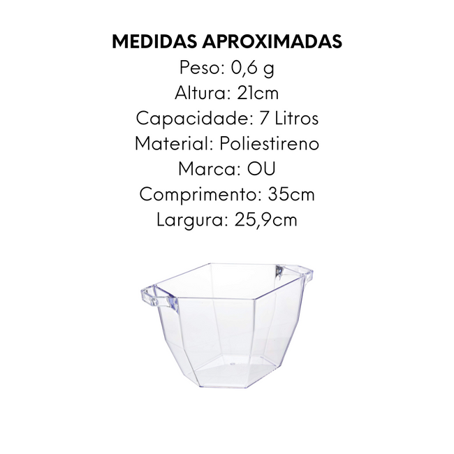 Balde de Gelo 7L de Poliestileno Main Image