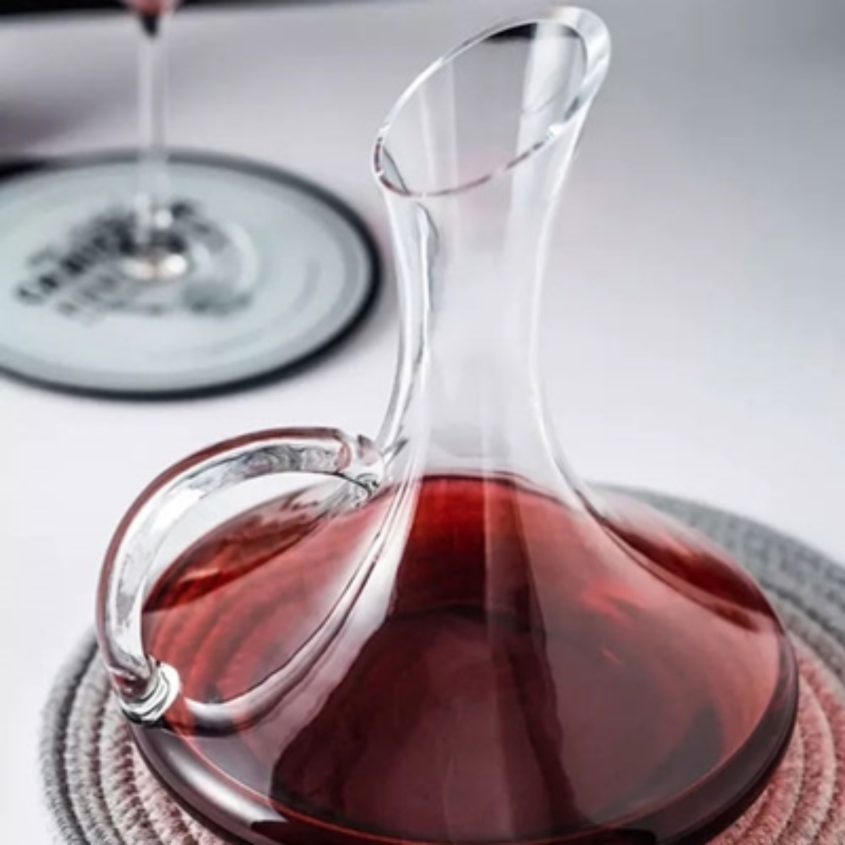 Decanter Para Vinho 1,5L de Vidro Mimo Style