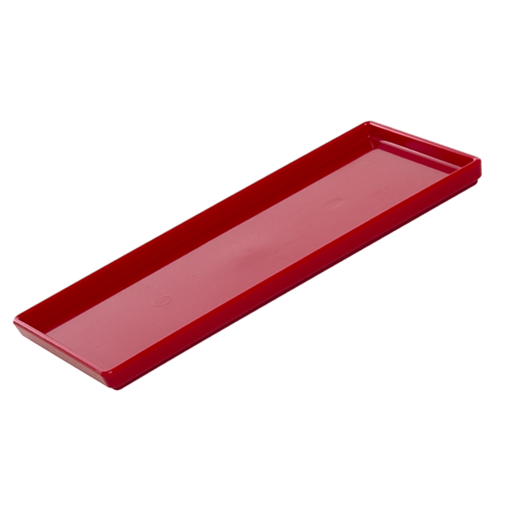 Bandeja Square Retangular Vermelho VemPlast