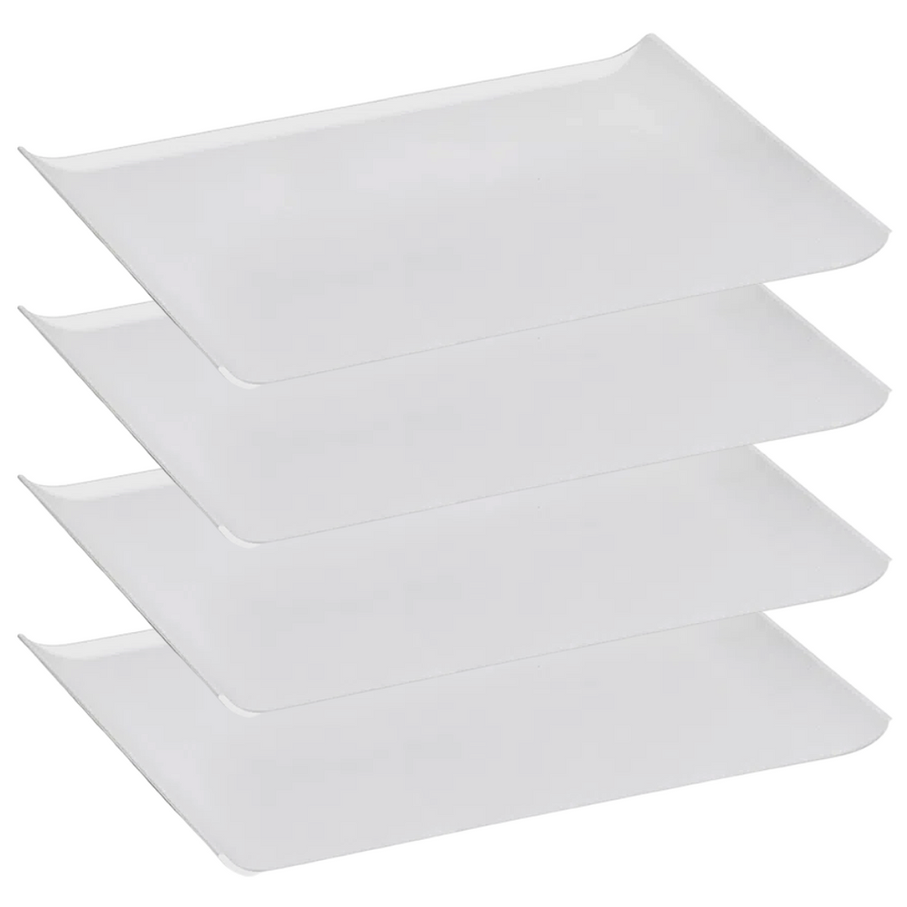Bandeja Servir em Polipropileno Branca VemPlast