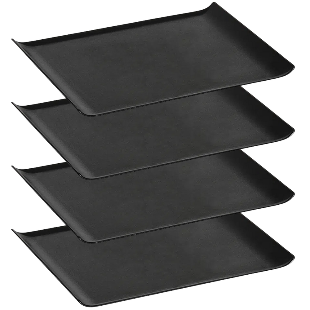 Bandeja Servir Polipropileno Preta VemPlast