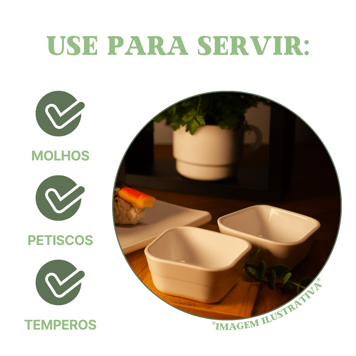 Ramekim polipropileno 100ml inspire