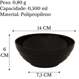 Tigela Bowl Sopeira Oriental 500ML