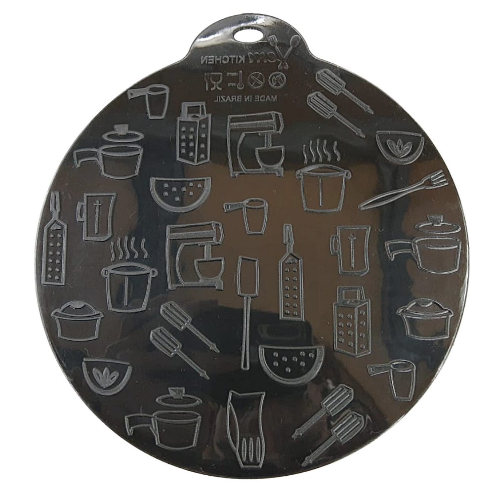 Conjunto 4 Descanso Almofada em Silicone Fogão Indução VemPlast