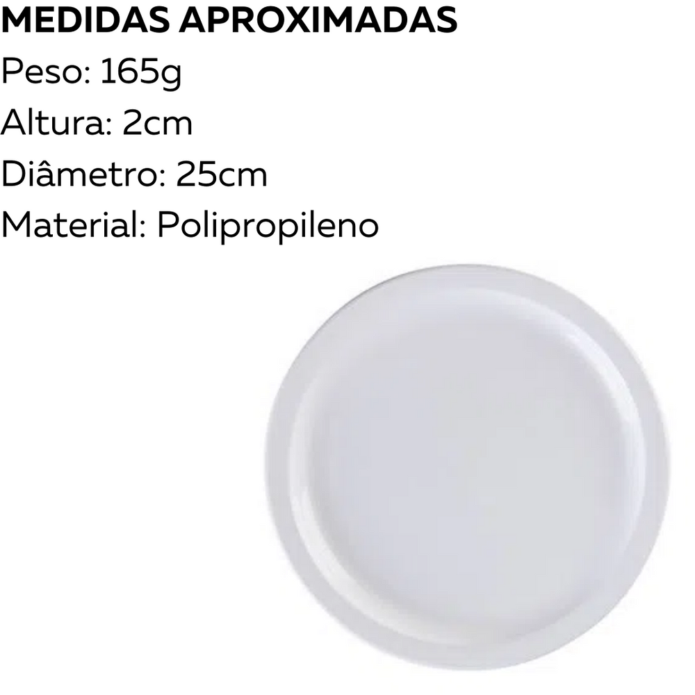 Prato Elegance Raso de Polipropileno - A Gourmet