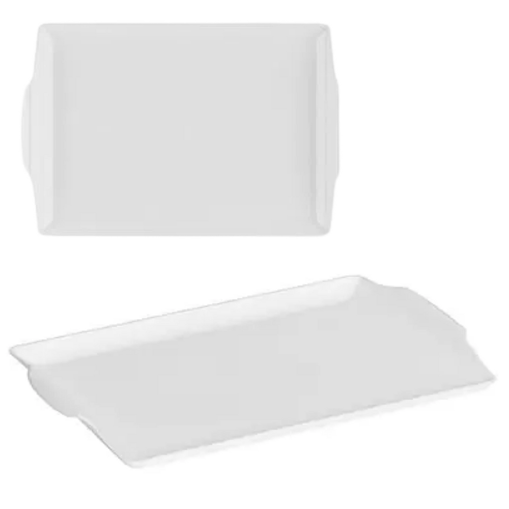 Bandeja Square Branco em Polipropileno VemPlast