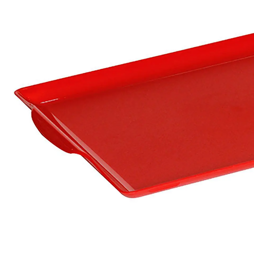 Bandeja Square Vermelho Polipropileno VemPlast