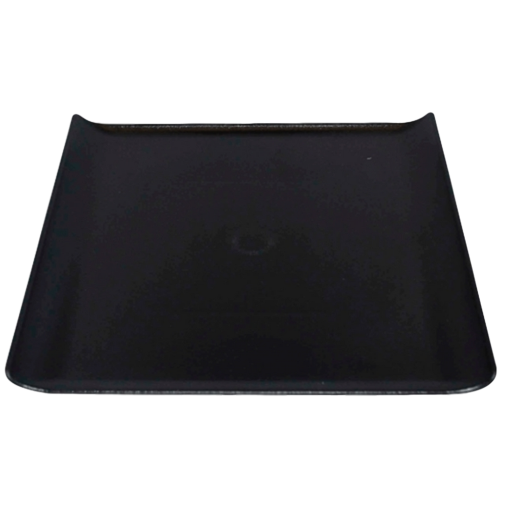 Bandeja Servir Quadrada Preta VemPlast