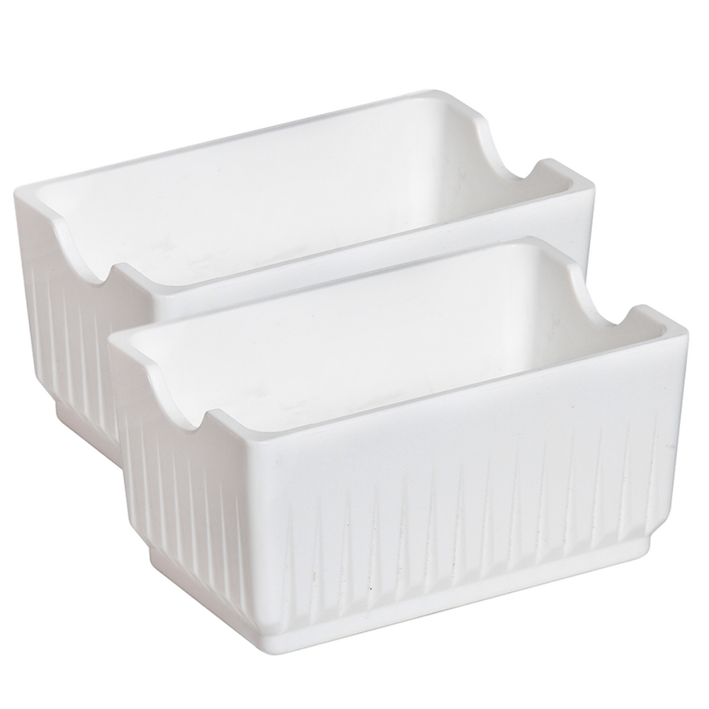 Porta Sachê Ellegance Branco em Polipropileno VemPlast